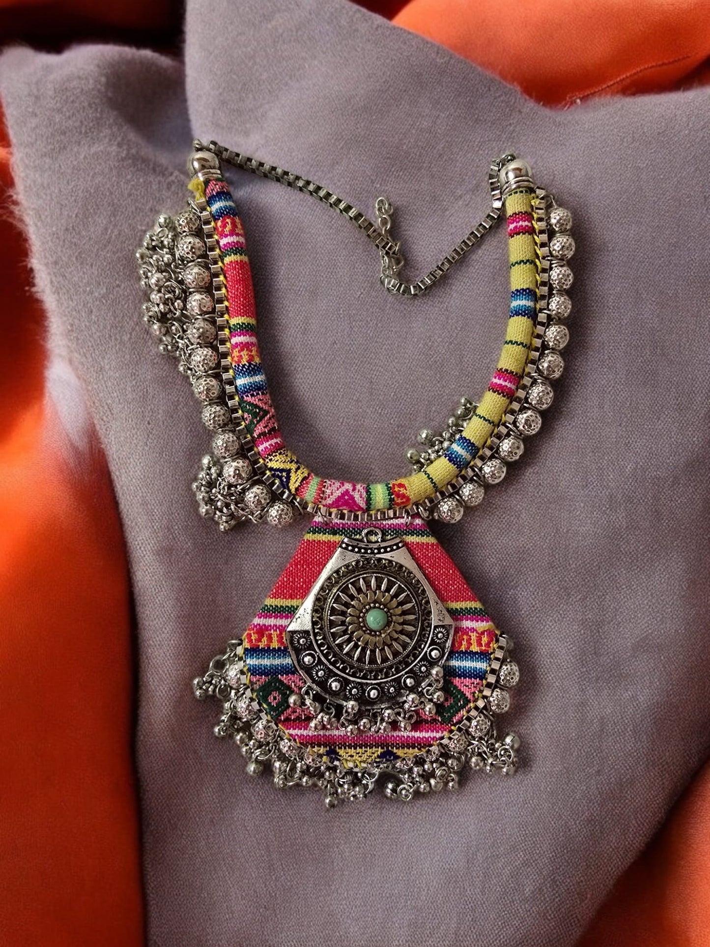 Ghungroo Afghani Necklace