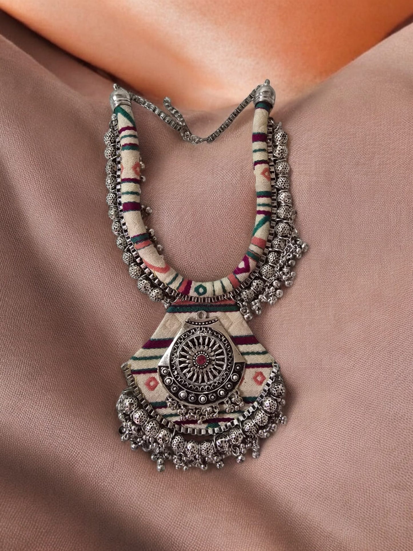 Ghungroo Afghani Necklace