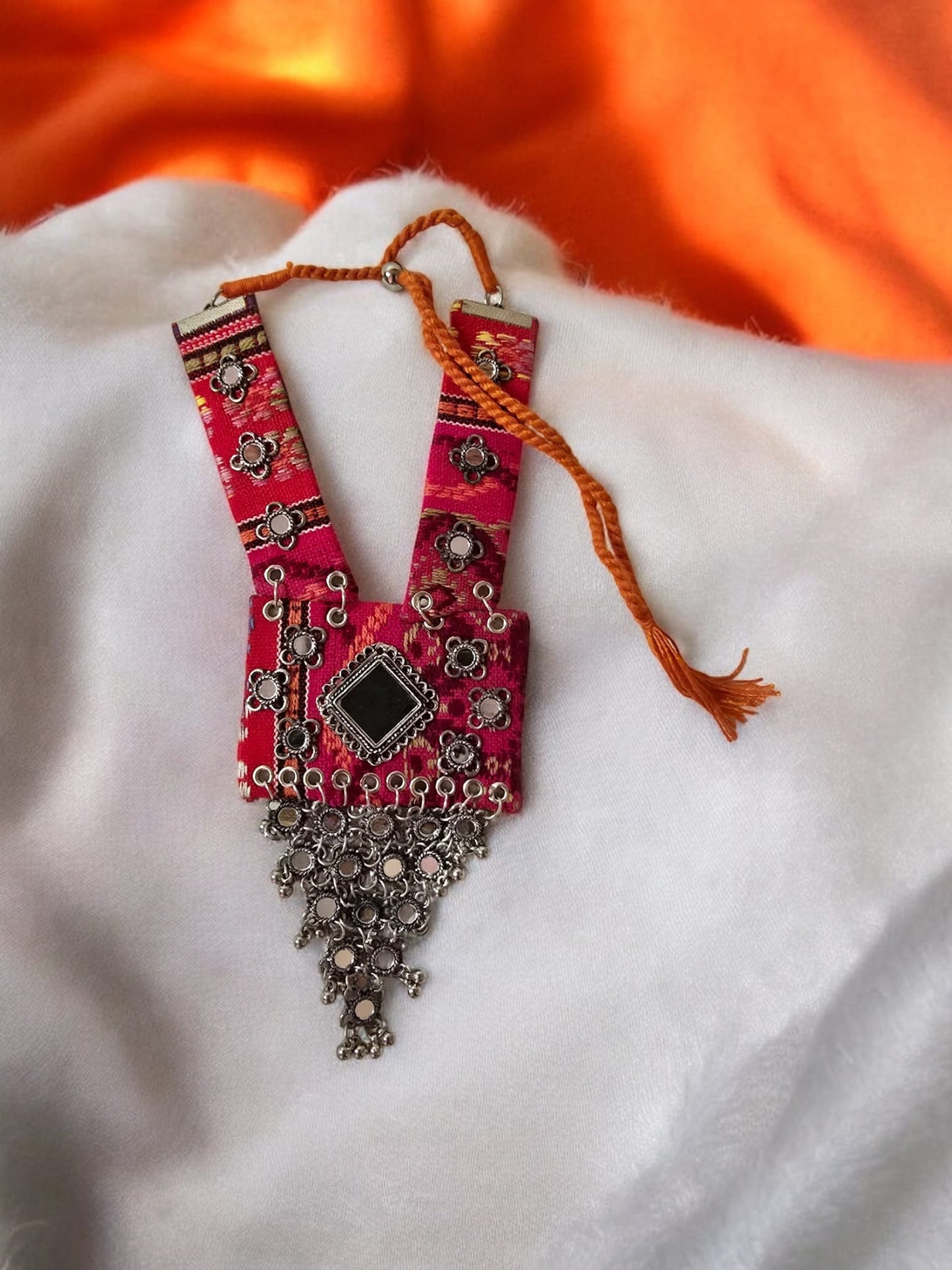 Afghani Tribal Mirror Necklace