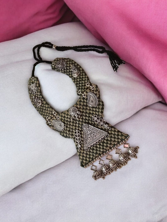 Tribal Jute Necklace