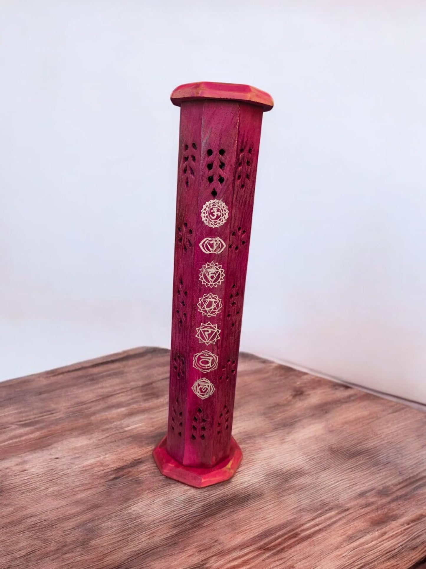 Cylindrical Tower Incense Holder