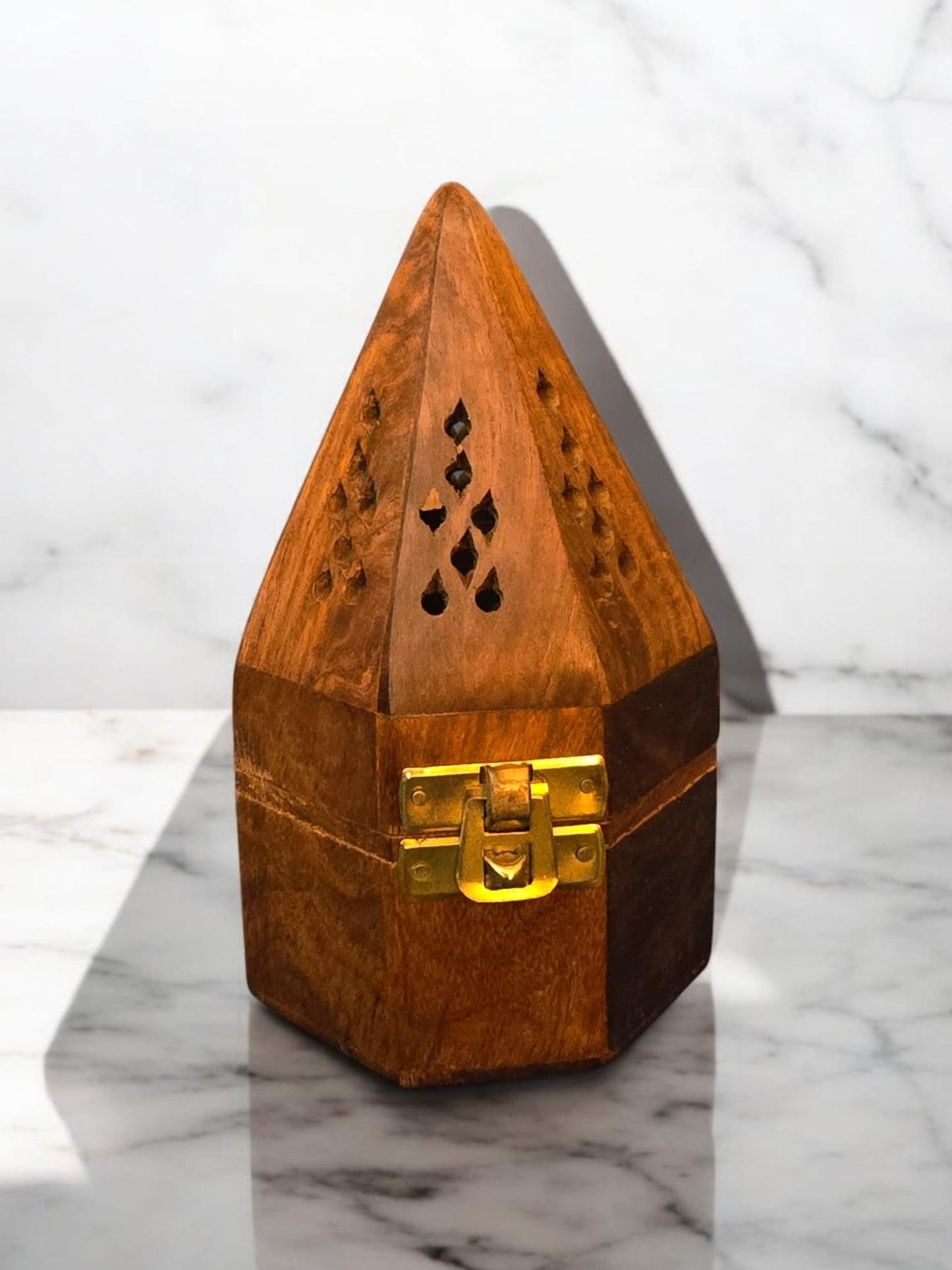 Round Pyramid Incense Cone Holder (Small)